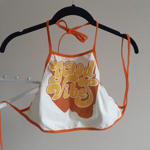 Good Vibes halter top